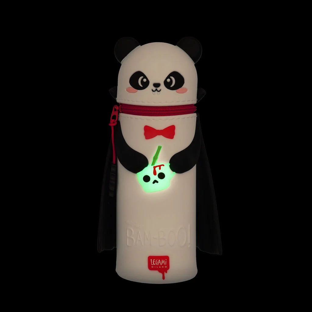 Trousse 2-en-1 LEGAMI Kawaii - Halloween Edition - Panda « Bam-Boo »