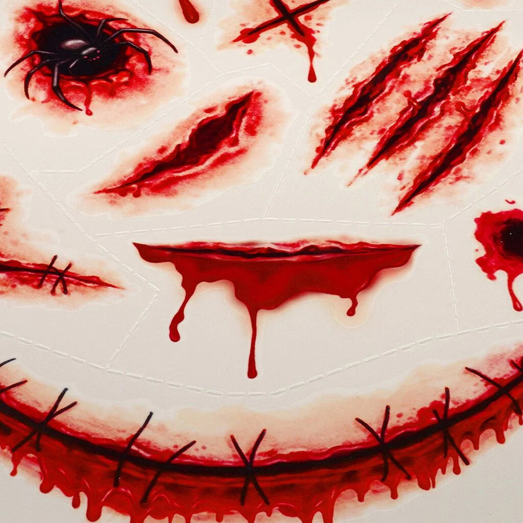 Tatouages éphémères visage et corps LEGAMI - Halloween Edition - Tattoos