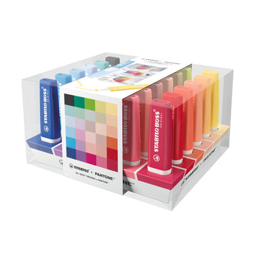 STABILO BOSS ORIGINAL x PANTONE - Set de bureau de 30 surligneurs