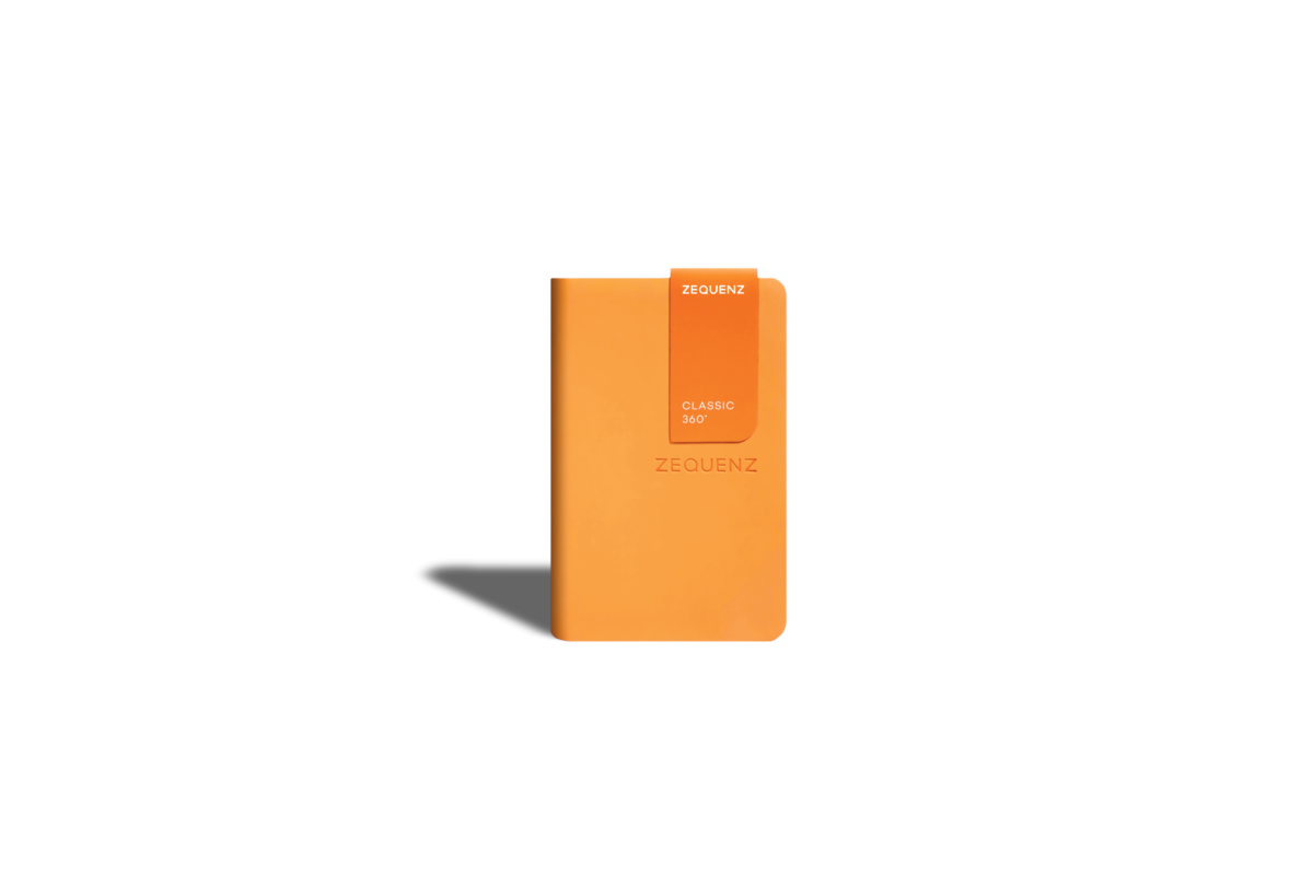 Carnet ZEQUENZ The Color - A7 - Uni - Apricot