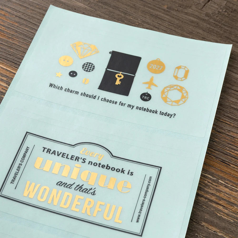 TRAVELER'S notebook - set de stickers 2027