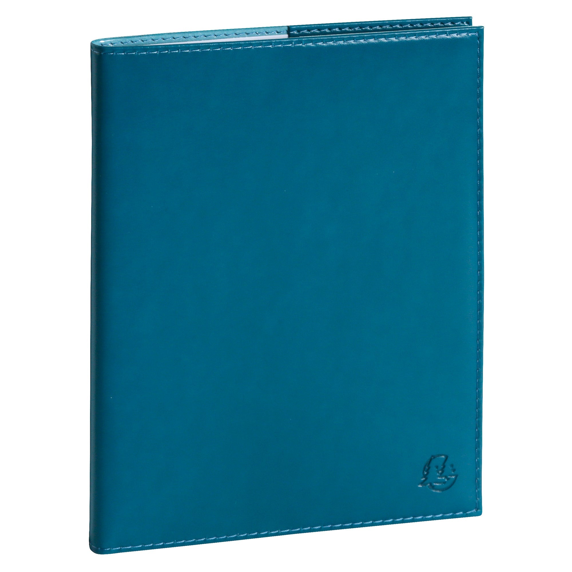 Agenda 2024-2025 EXACOMPTA SAD 19S Vérone - 1 semaine sur 2 pages - 14 x 18 cm - Bleu canard -