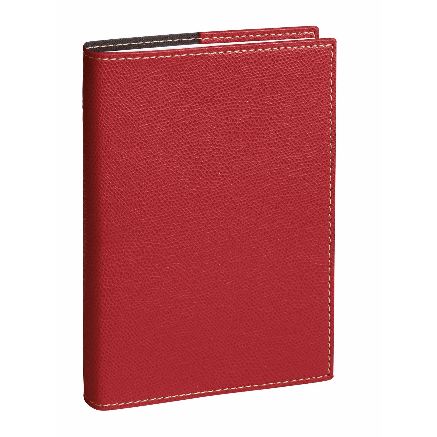 Agenda 2024-2025 QUO VADIS Textagenda Club - 1 jour par page - 12 x 17 cm - Rouge - 3371010126897