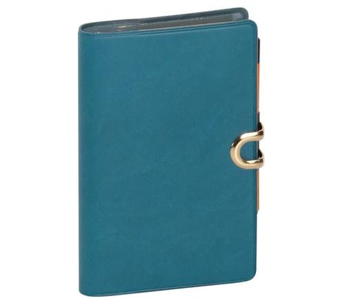 Agenda 2025 EXACOMPTA Mini 10 - 2 jours fermoir Winner - 2 jours par page - 6.5 x 10.5 cm - Bleu - 3660942001564