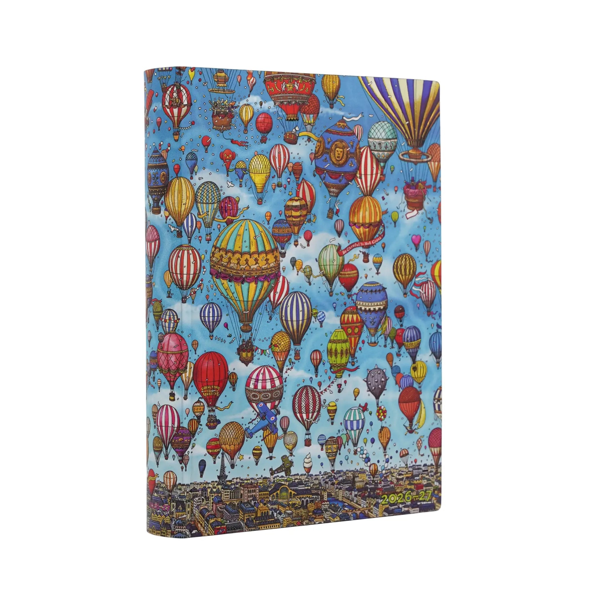 Agenda 2026 - 2027 PAPERBLANKS Festival de Montgolfières - 1 jour par page - Mini - Softcover - 416p - 9780349721101