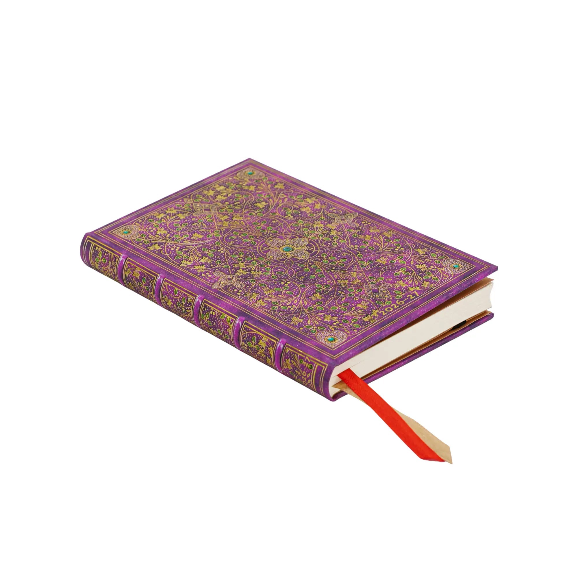Agenda 2026 - 2027 PAPERBLANKS Jubilé de Diamant - 1 semaine sur 2 pages - Mini - Hardcover - Horizontal - 176p - 9780349720210