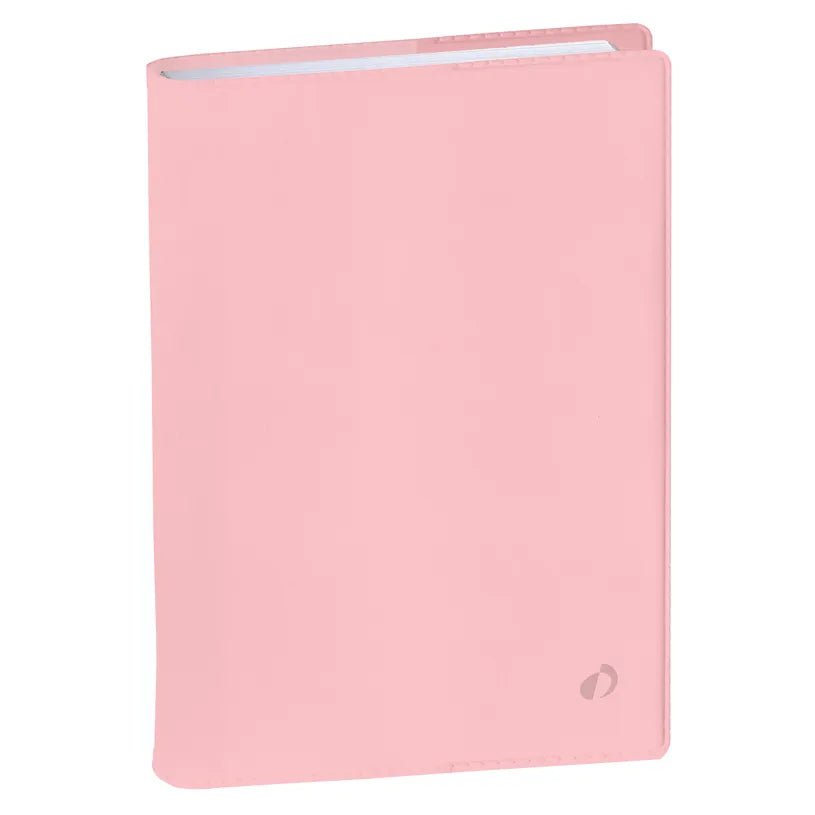 Agenda 2026 - 2027 QUO VADIS Eurotextagenda ML - 12 x 17 cm - 1 jour par page - Orientation horizontale - Porcellana rose - 3371010545704