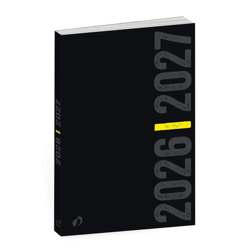 Agenda 2026 - 2027 QUO VADIS Eurotextagenda ML - 12 x 17 cm - 1 jour par page - Orientation horizontale - Welcome noir - 3371010542123