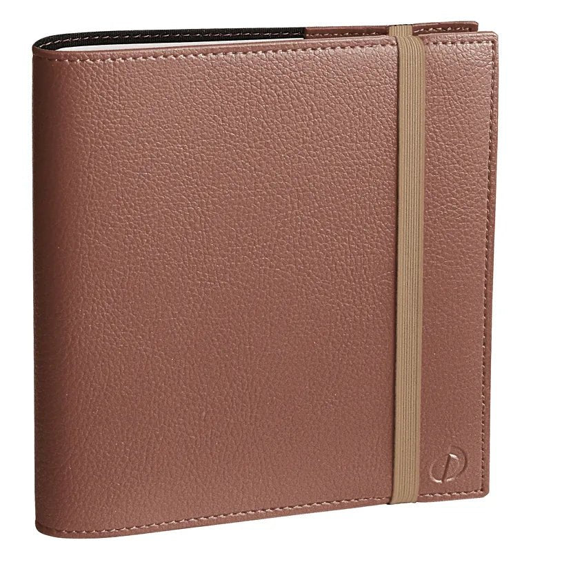 Agenda 2026 - 2027 QUO VADIS Exécutif Septembre Color - 16 x 16 cm - 1 semaine sur 2 pages - Orientation verticale - Céleste cuivre - 3371010545094