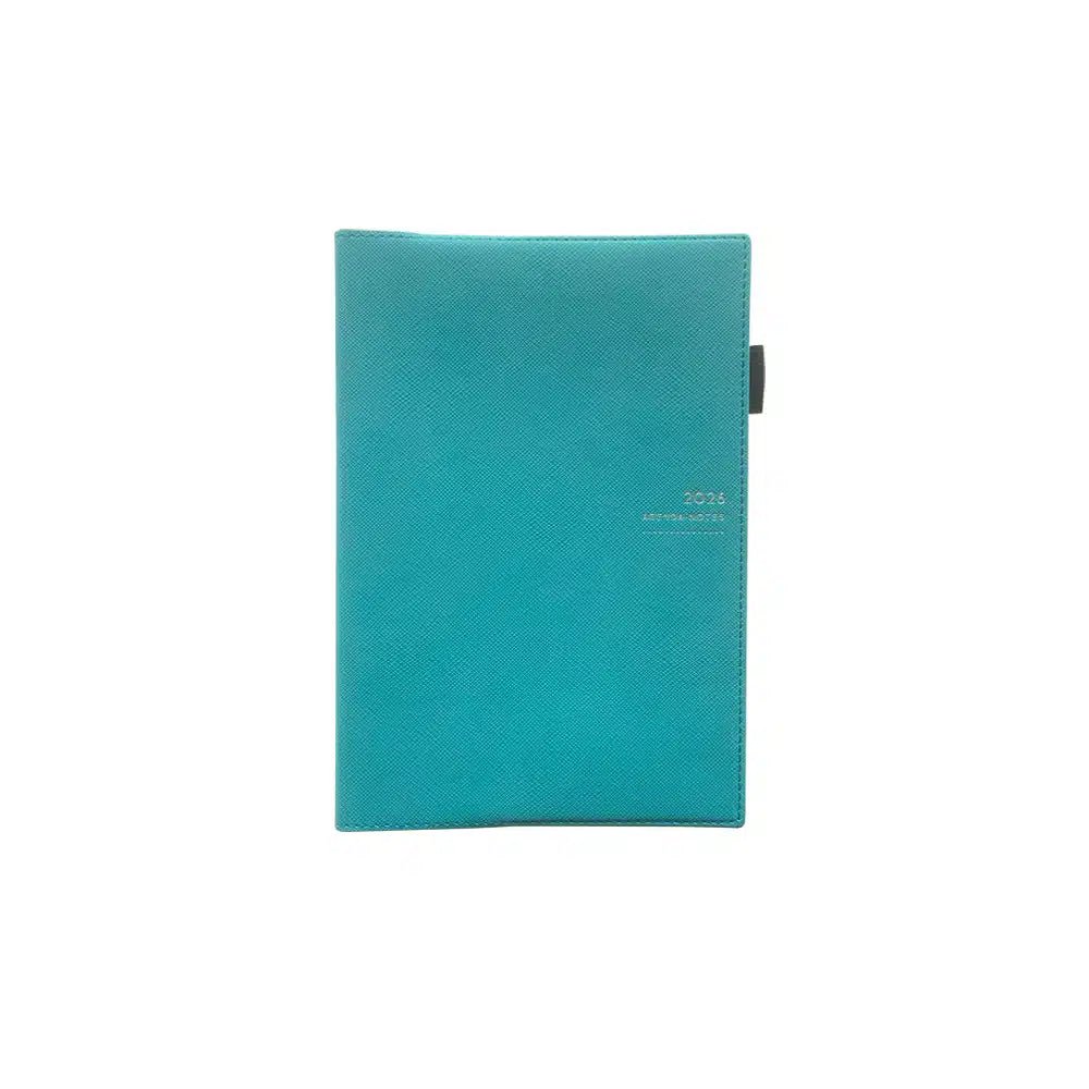 Agenda 2026 ÉPOPÉE Patience - A6 - 1 semaine + notes - Orientation horizontale - Turquoise - 3760281971037