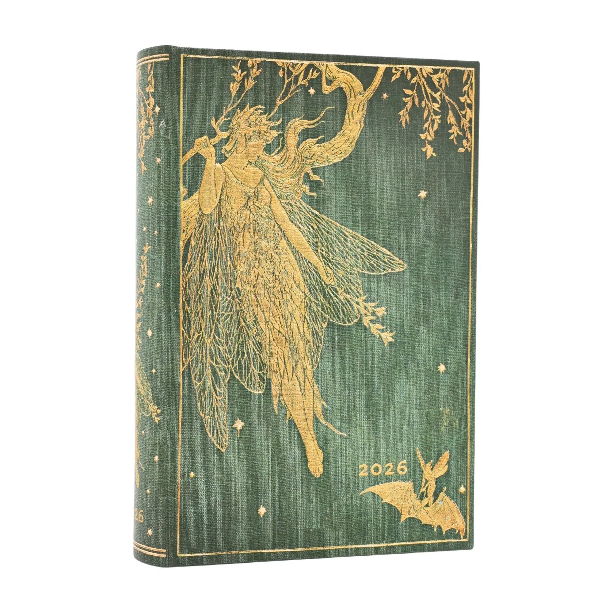 Agenda 2026 PAPERBLANKS Fée Verte - 1 jour par page - Mini - Hardcover - 416p - 9780349708799