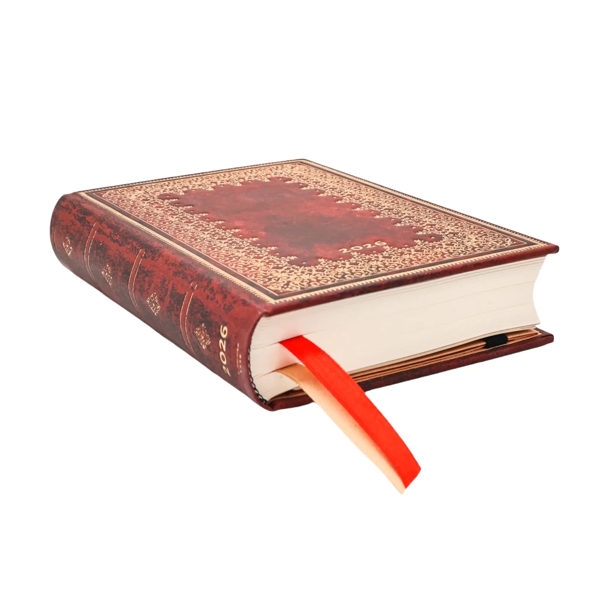 Agenda 2026 PAPERBLANKS Feuille d'Or - 1 jour par page - Mini - Hardcover - 416p - 9780349708768