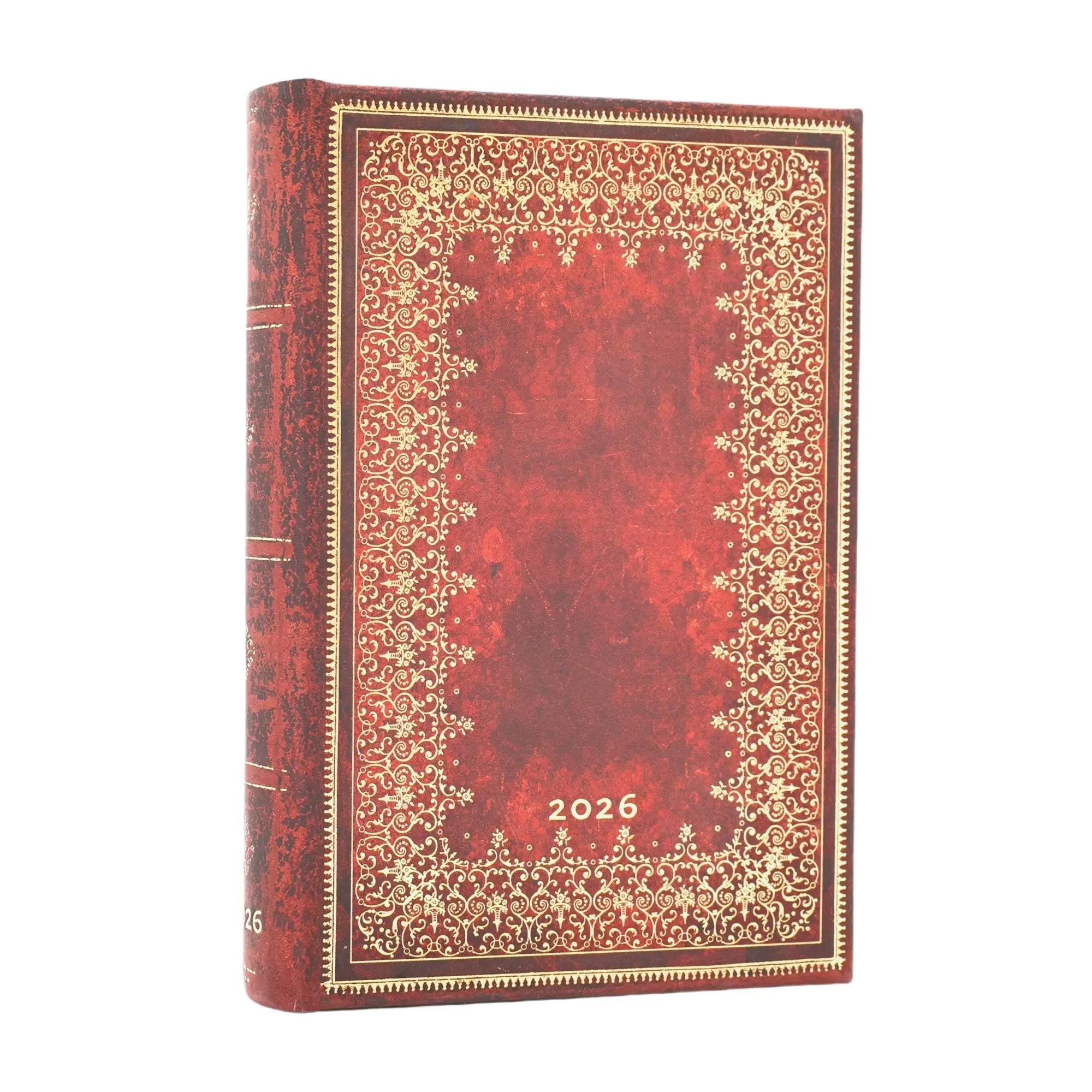 Agenda 2026 PAPERBLANKS Feuille d'Or - 1 jour par page - Mini - Hardcover - 416p - 9780349708768