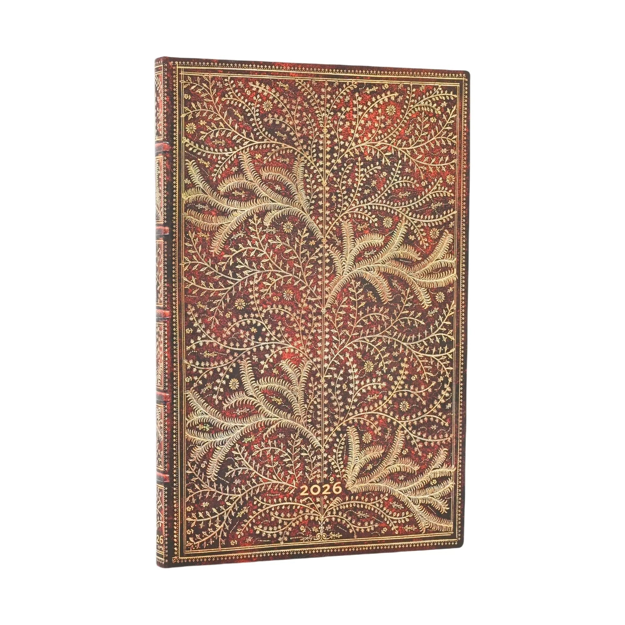 Agenda 2026 PAPERBLANKS Forêt Sauvage - 1 semaine sur 2 pages - Maxi - Softcover - Horizontal - 176p - 9780349710914