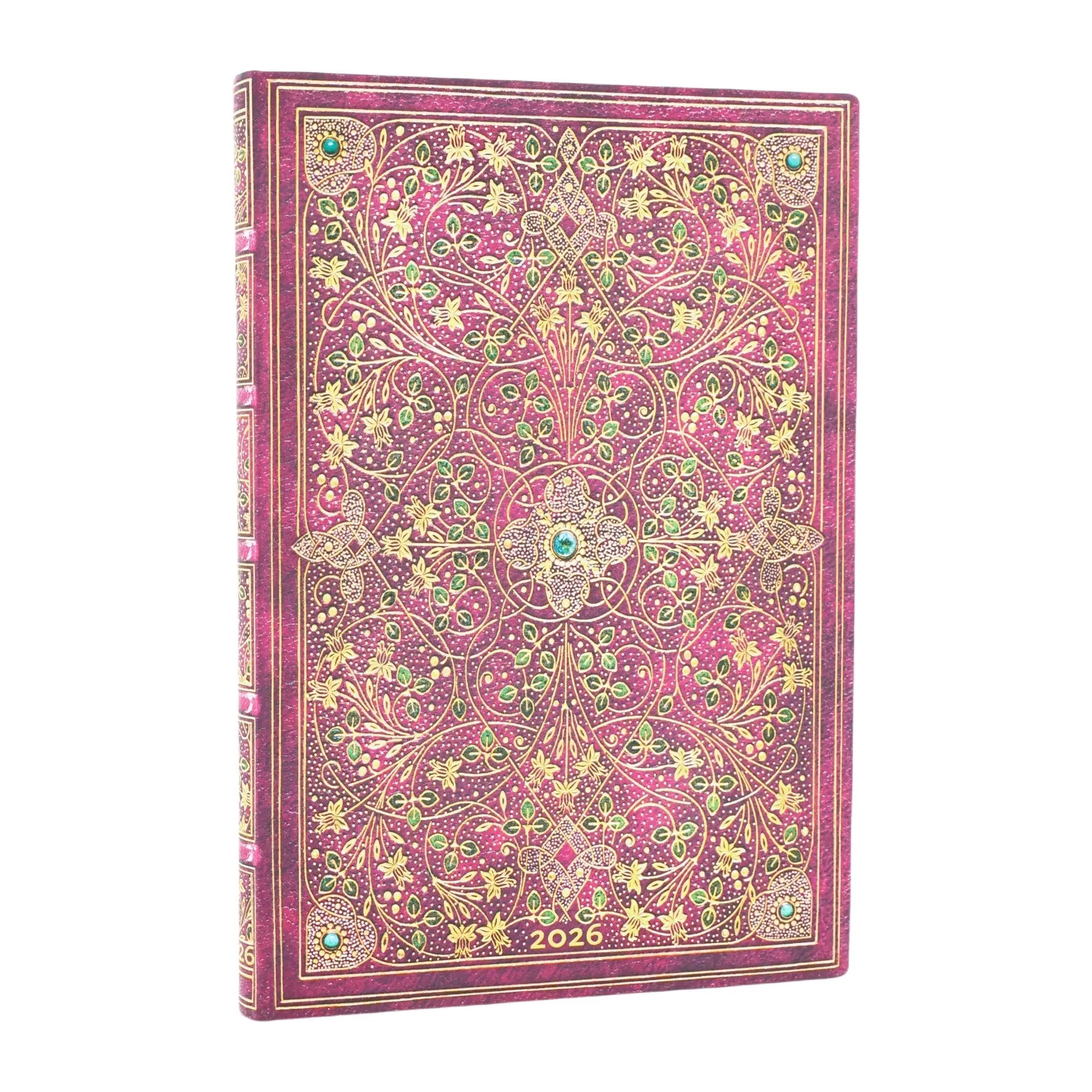 Agenda 2026 PAPERBLANKS Jubilé de Diamant - 1 semaine sur 2 pages - Midi - Softcover - Vertical - 176p - 9780349710853