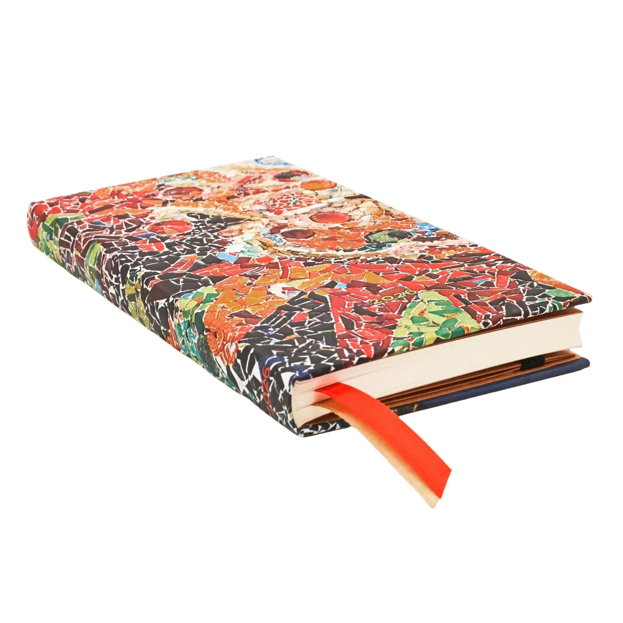 Agenda 2026 PAPERBLANKS Le Soleil de Gaudi - 1 semaine sur 2 pages - Slim - Hardcover - Horizontal - 160p - 9780349709024