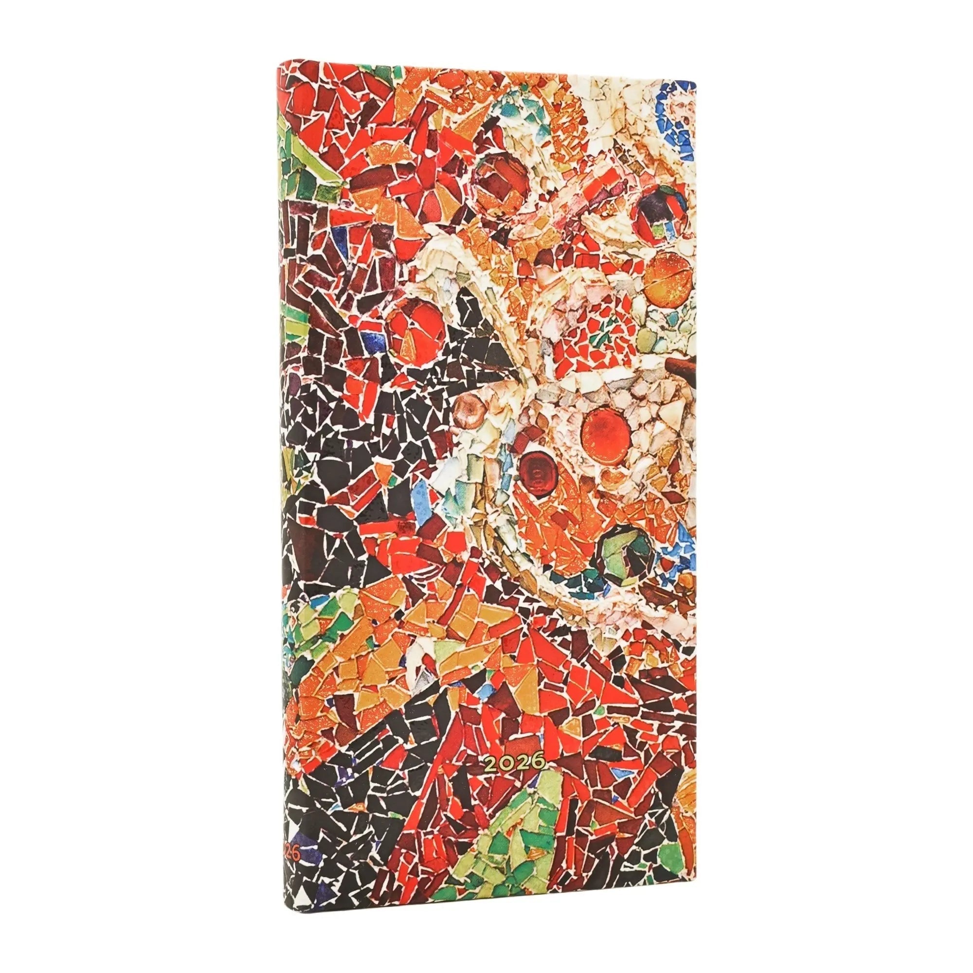 Agenda 2026 PAPERBLANKS Le Soleil de Gaudi - 1 semaine sur 2 pages - Slim - Hardcover - Horizontal - 160p - 9780349709024