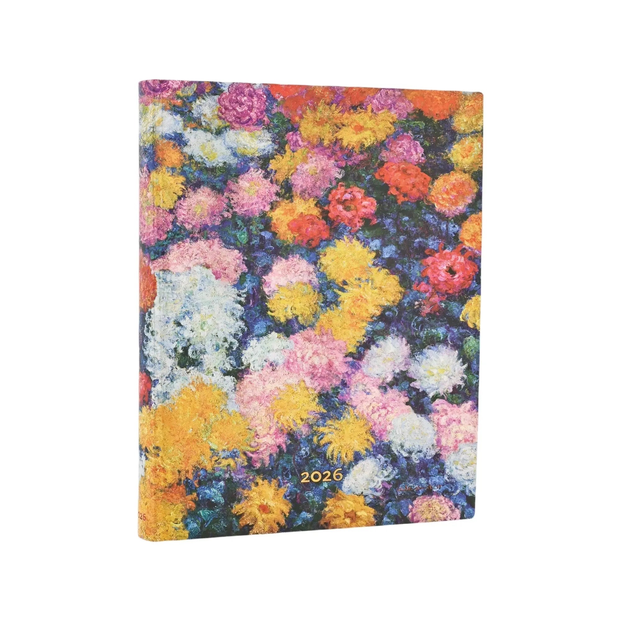 Agenda 2026 PAPERBLANKS Les Chrysanthèmes de Monet - 1 jour par page - Ultra - Softcover - 432p - 9780349710945