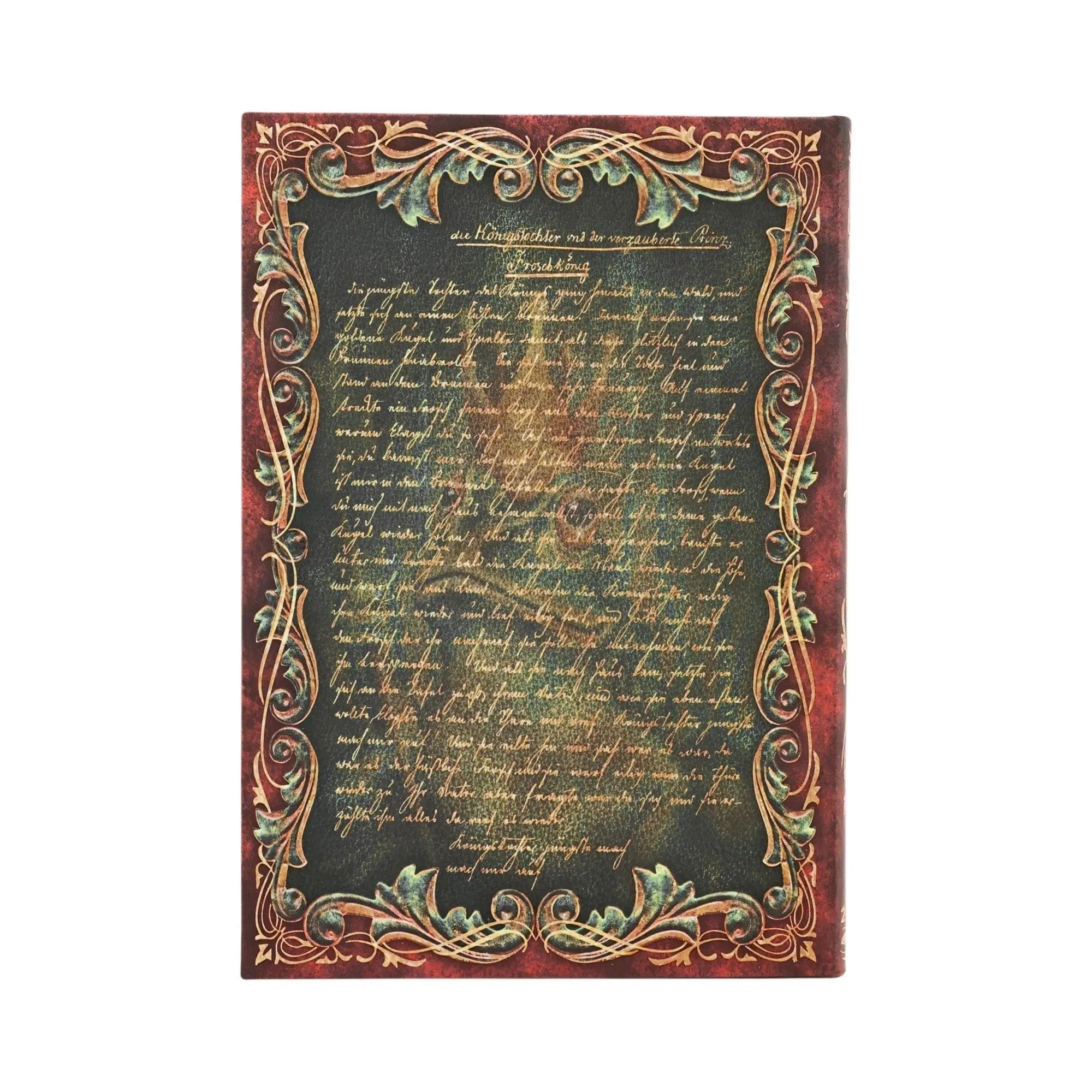 Agenda 2026 PAPERBLANKS Les Frères Grimm, Le Roi Grenouille - 1 semaine sur 2 pages - Midi - Hardcover - Horizontal - 160p - 9780349709185