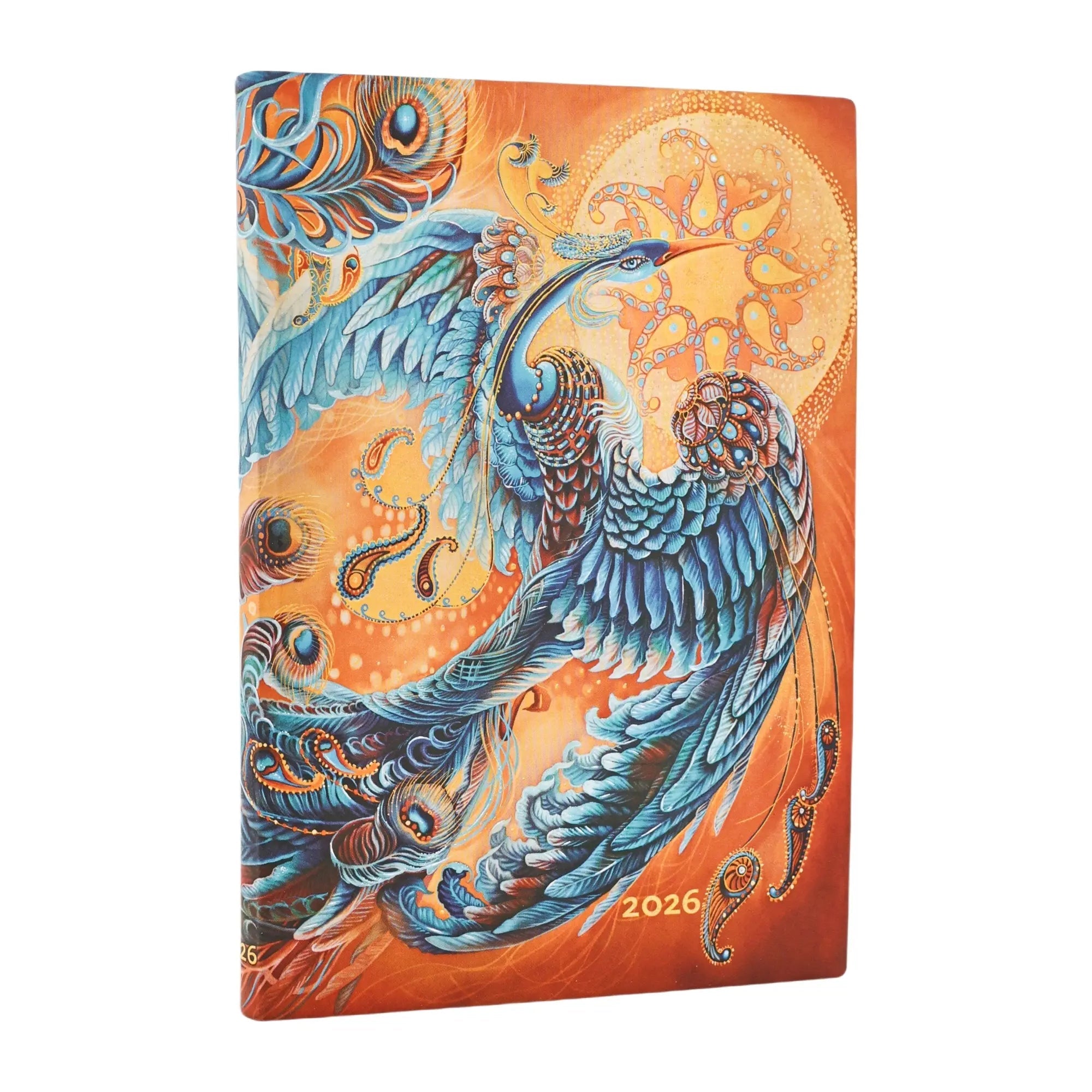 Agenda 2026 PAPERBLANKS Oiseau Céleste - 1 semaine sur 2 pages - Midi - Softcover - Horizontal - 176p - 9780349710822