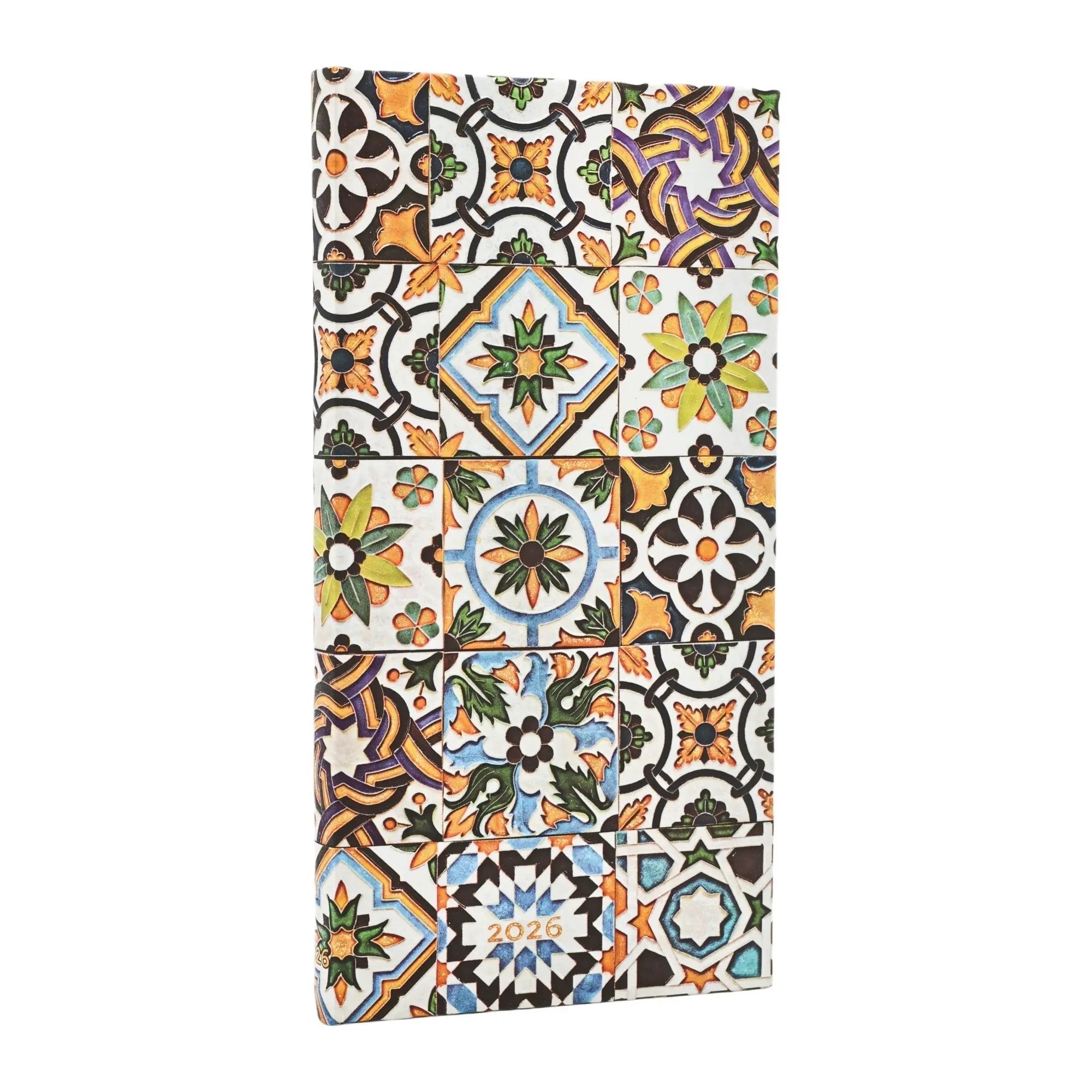 Agenda 2026 PAPERBLANKS Porto - 1 semaine sur 2 pages - Slim - Hardcover - Horizontal - 160p - 9780349709055
