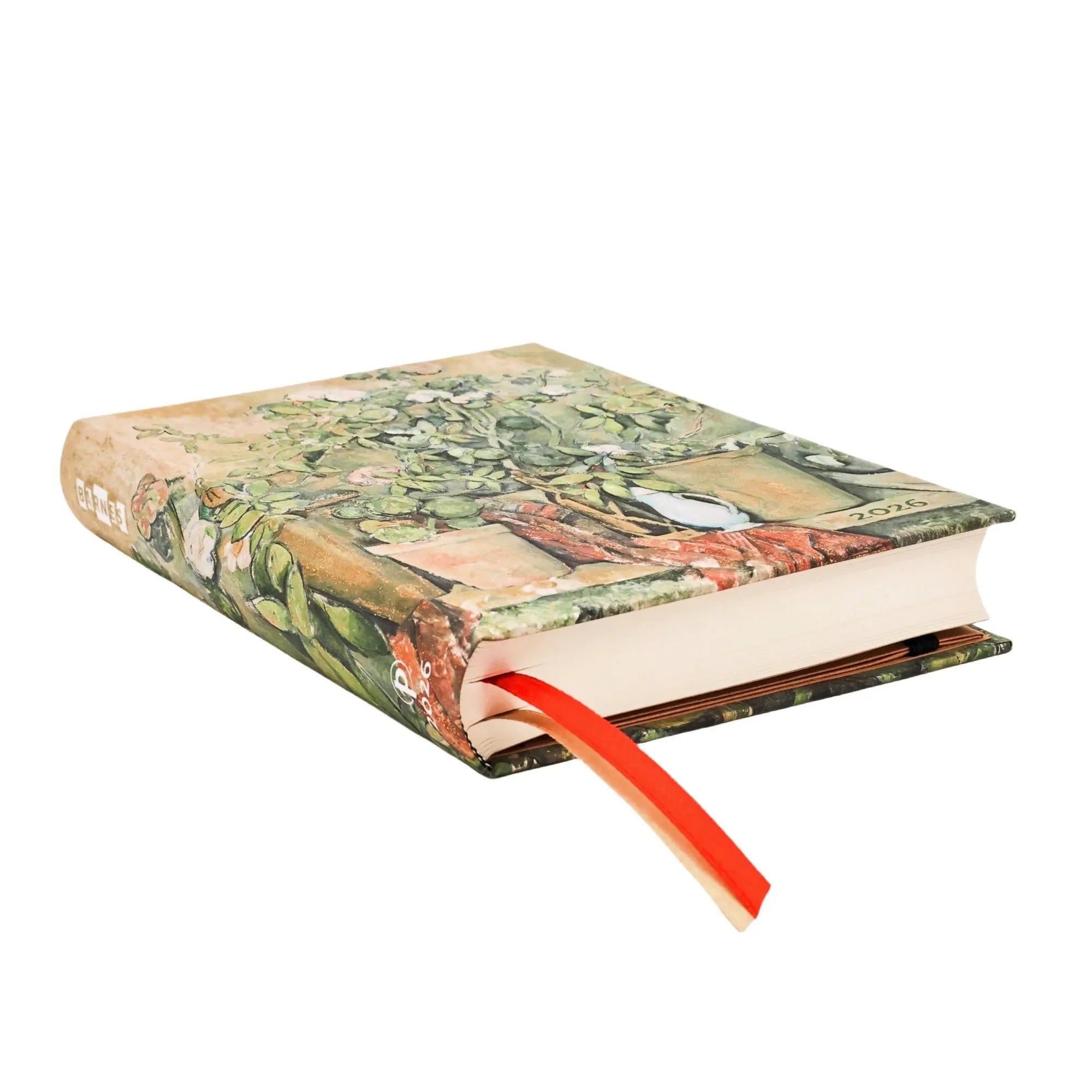 Agenda 2026 PAPERBLANKS Pots en Terre Cuite et Fleurs de Cézanne - 1 jour par page - Midi - Hardcover - 416p - 9780349709079