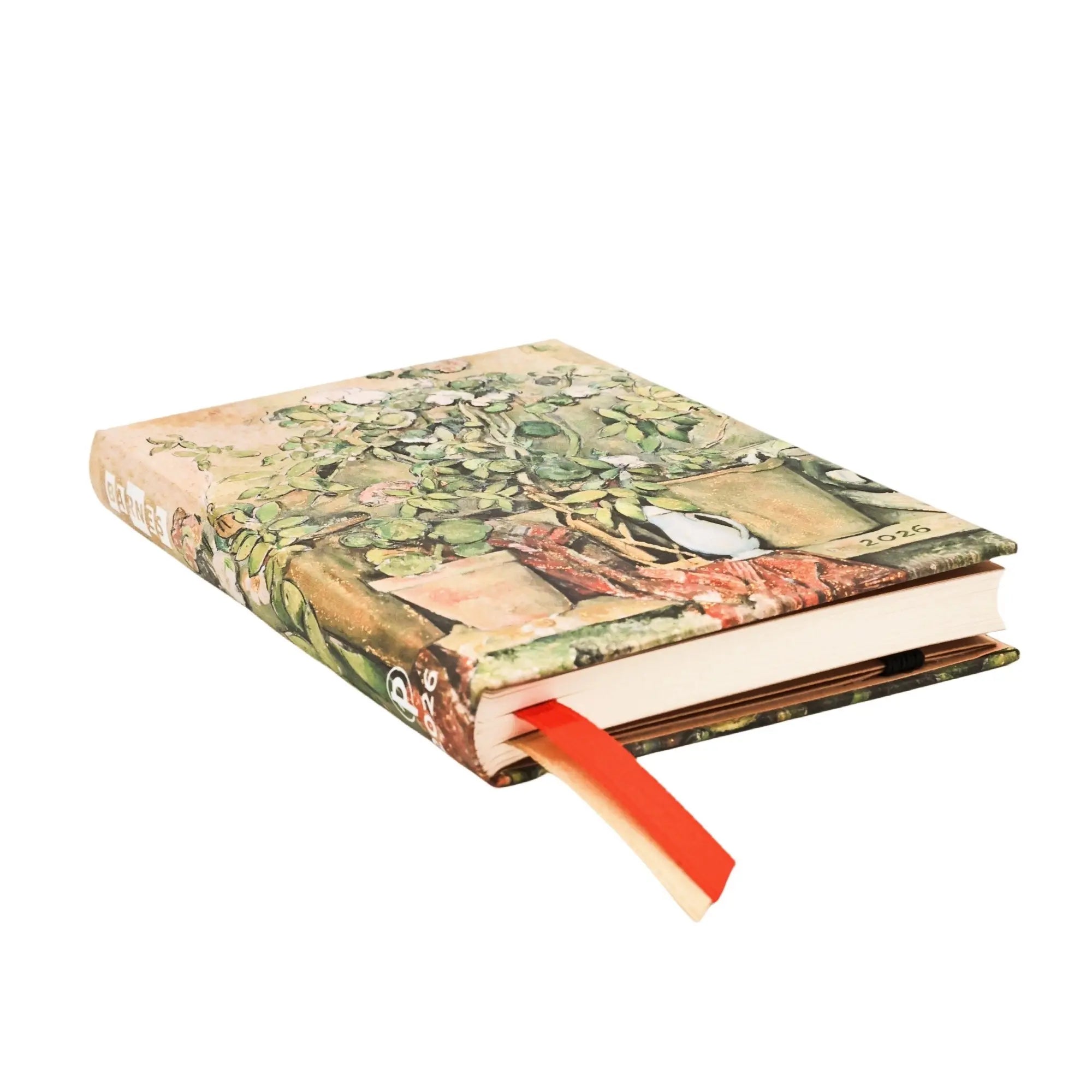 Agenda 2026 PAPERBLANKS Pots en Terre Cuite et Fleurs de Cézanne - 1 semaine sur 2 pages - Mini - Hardcover - Vertical - 160p - 9780349708959
