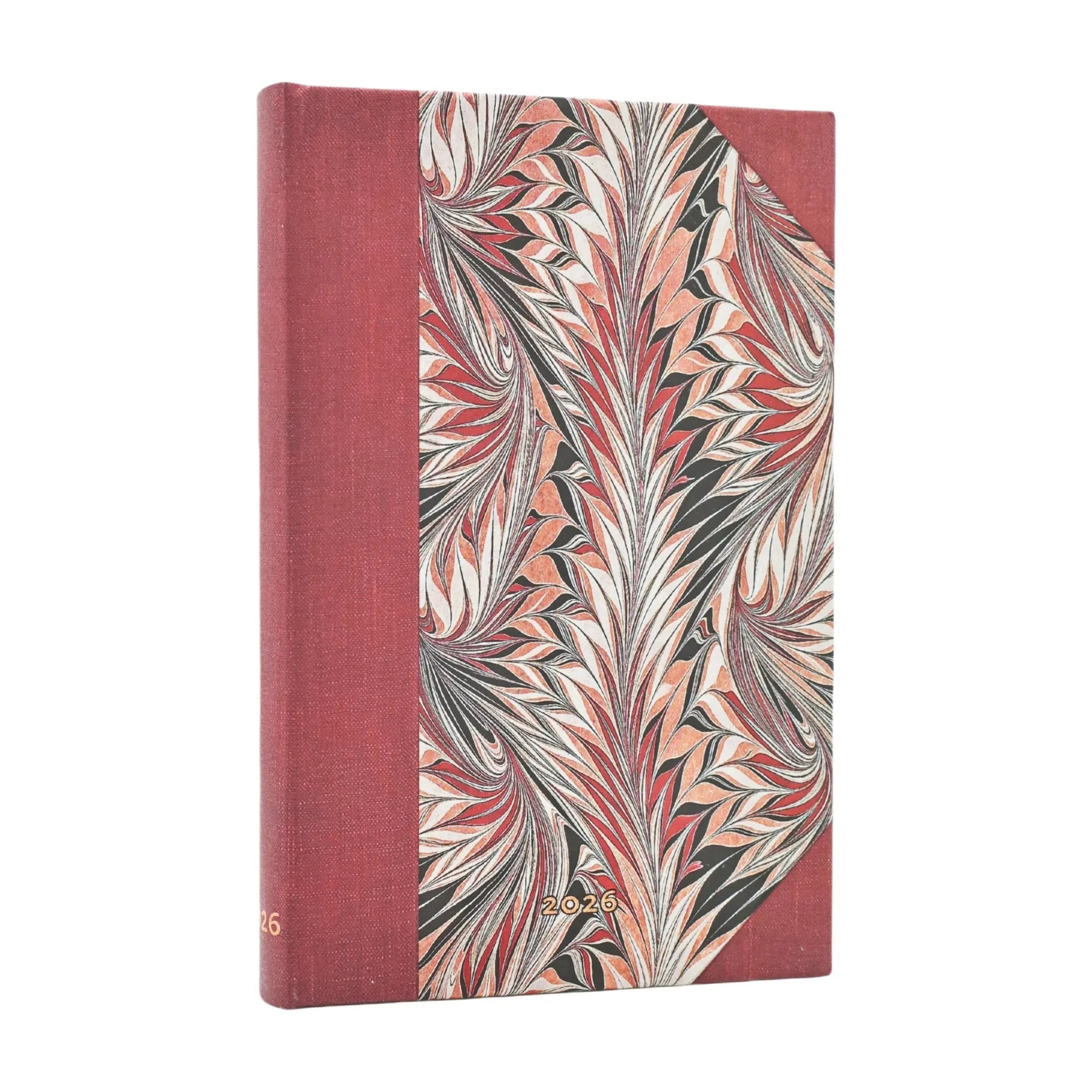 Agenda 2026 PAPERBLANKS Rubedo - 1 semaine sur 2 pages - Mini - Hardcover - Horizontal - 160p - 9780349708881
