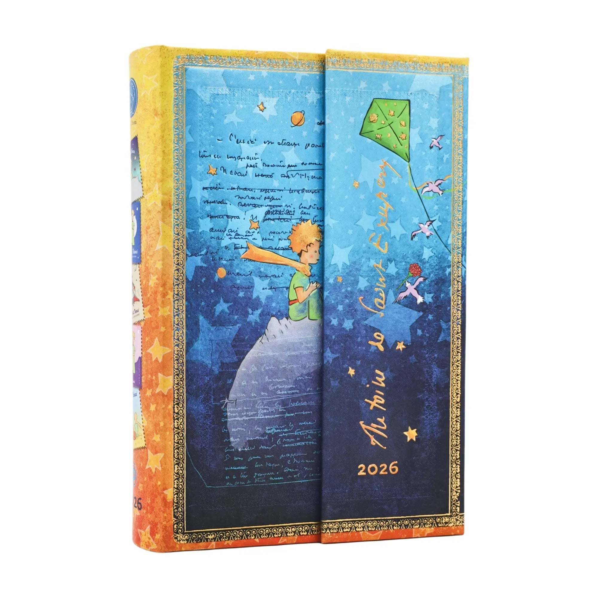 Agenda 2026 PAPERBLANKS Saint - Exupéry, Le Petit Prince - 1 jour par page - Mini - Hardcover - 416p - 9780349708805