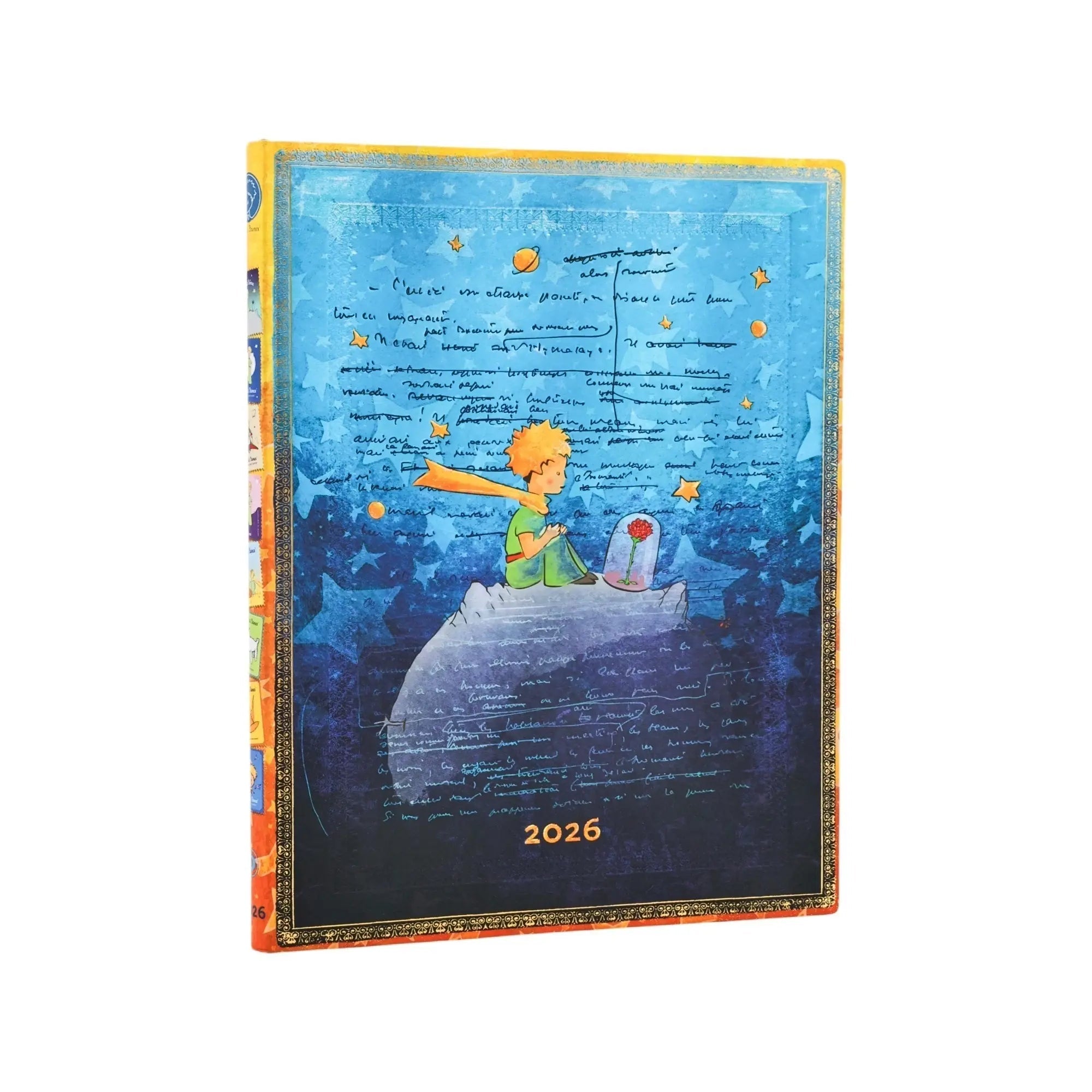 Agenda 2026 PAPERBLANKS Saint - Exupéry, Le Petit Prince - 1 semaine sur 2 pages - Ultra - Softcover - Vertical - 176p - 9780349710976