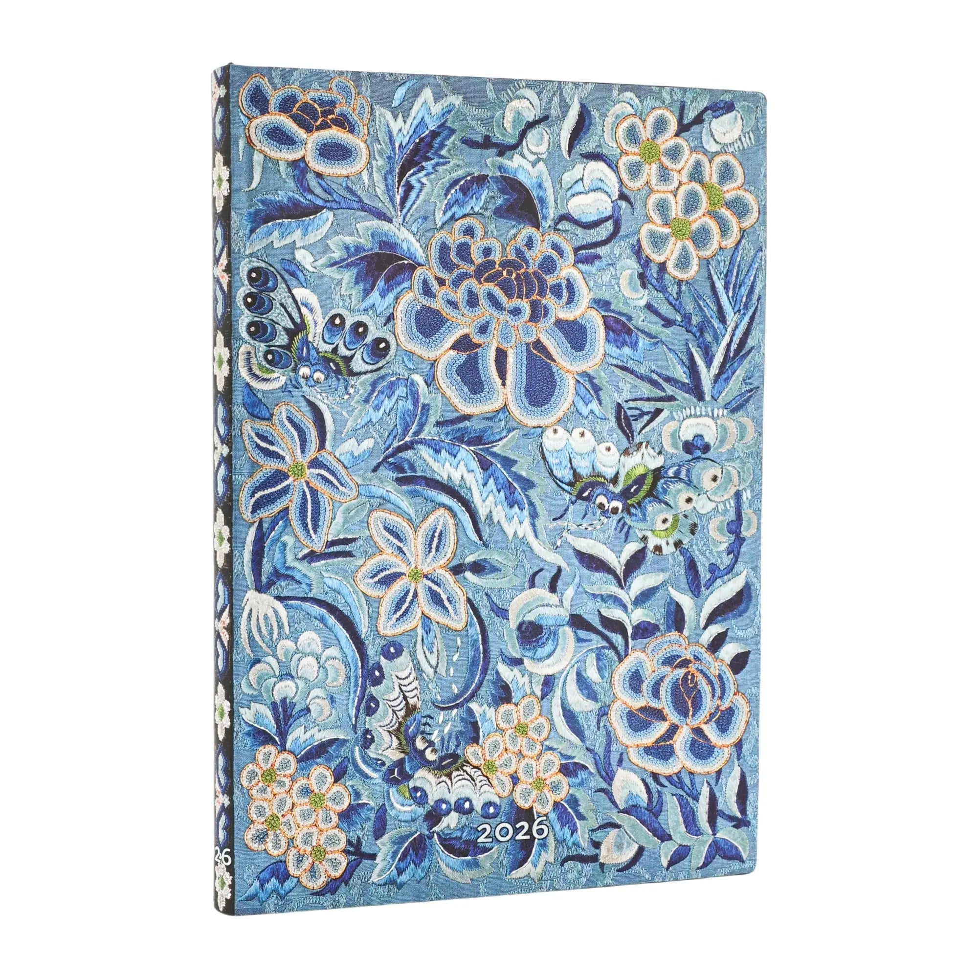Agenda 2026 PAPERBLANKS Saule Bleu - 1 semaine sur 2 pages - Midi - Softcover - Vertical - 176p - 9780349710839