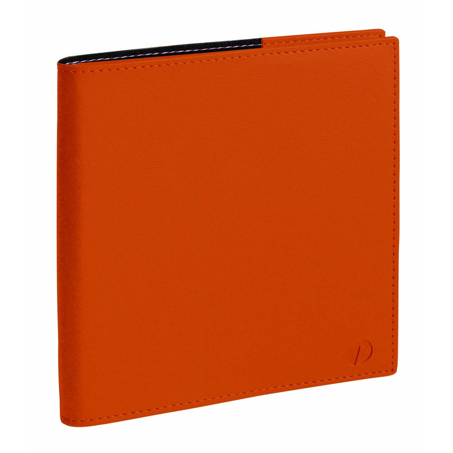 Agenda 2026 QUO VADIS Exécutif Prestige S - 16 x 16 cm - 1 semaine sur 2 pages - Orientation verticale - Soho papaye - 3371010515165
