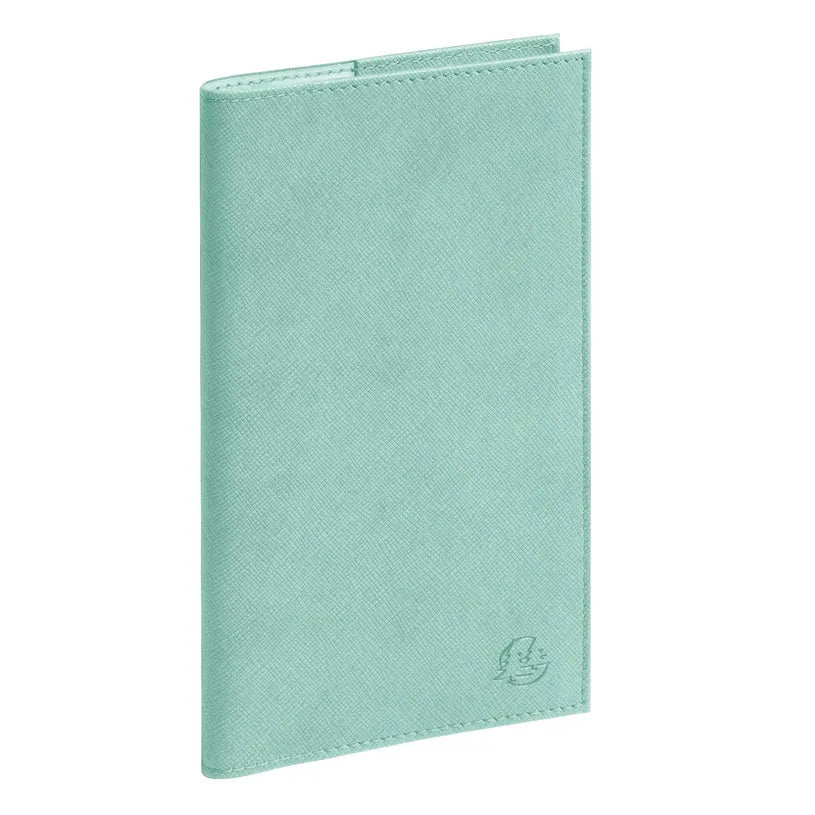 Agenda 2027 EXACOMPTA Eurotime 16 - 8,5 x 16 cm - 1 semaine sur 2 pages - Orientation horizontale - Lily vert d'eau - 3660942090940