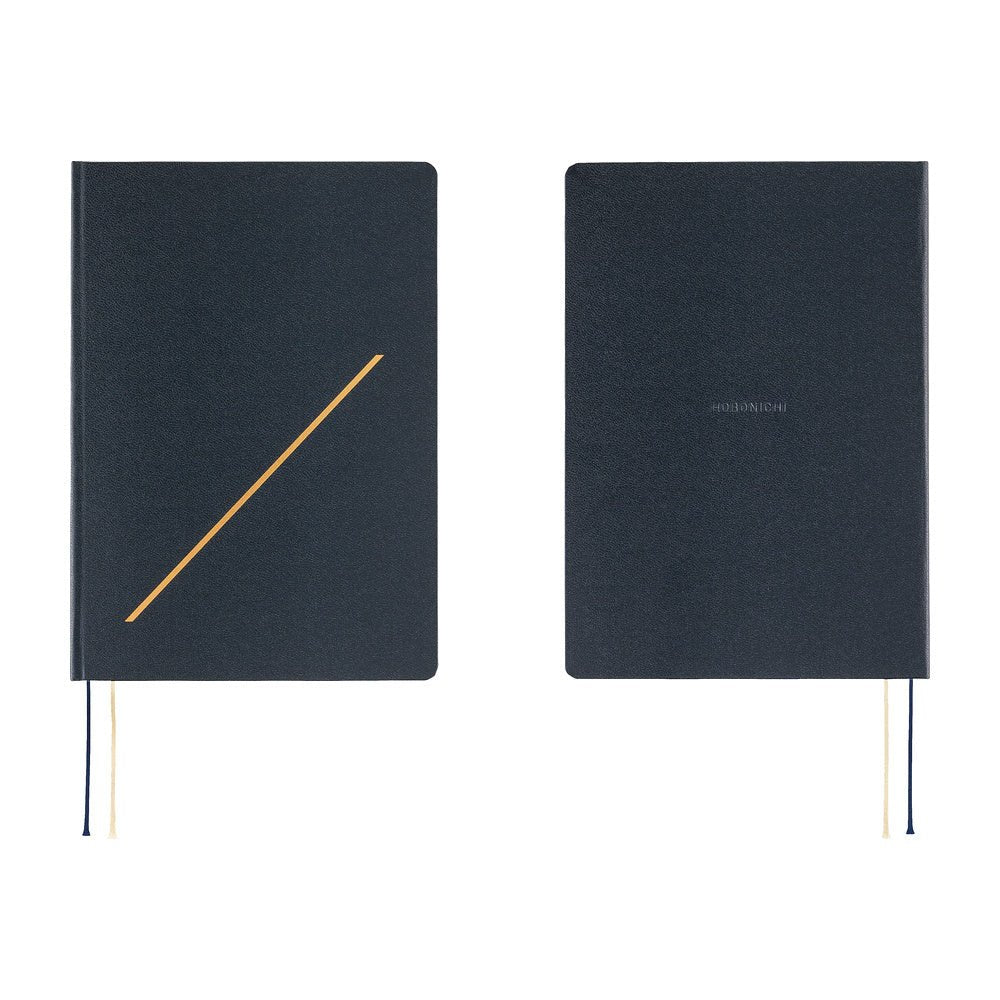 Agenda 2027 HOBONICHI HON - A5 - Slash (Navy) - 