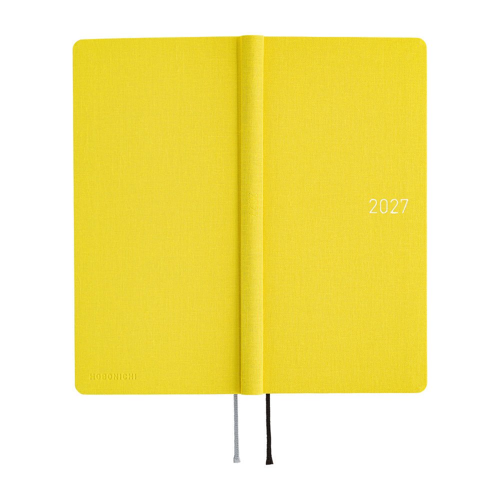 Agenda 2027 HOBONICHI Techo Weeks - Colors : Canaria Yellow - 