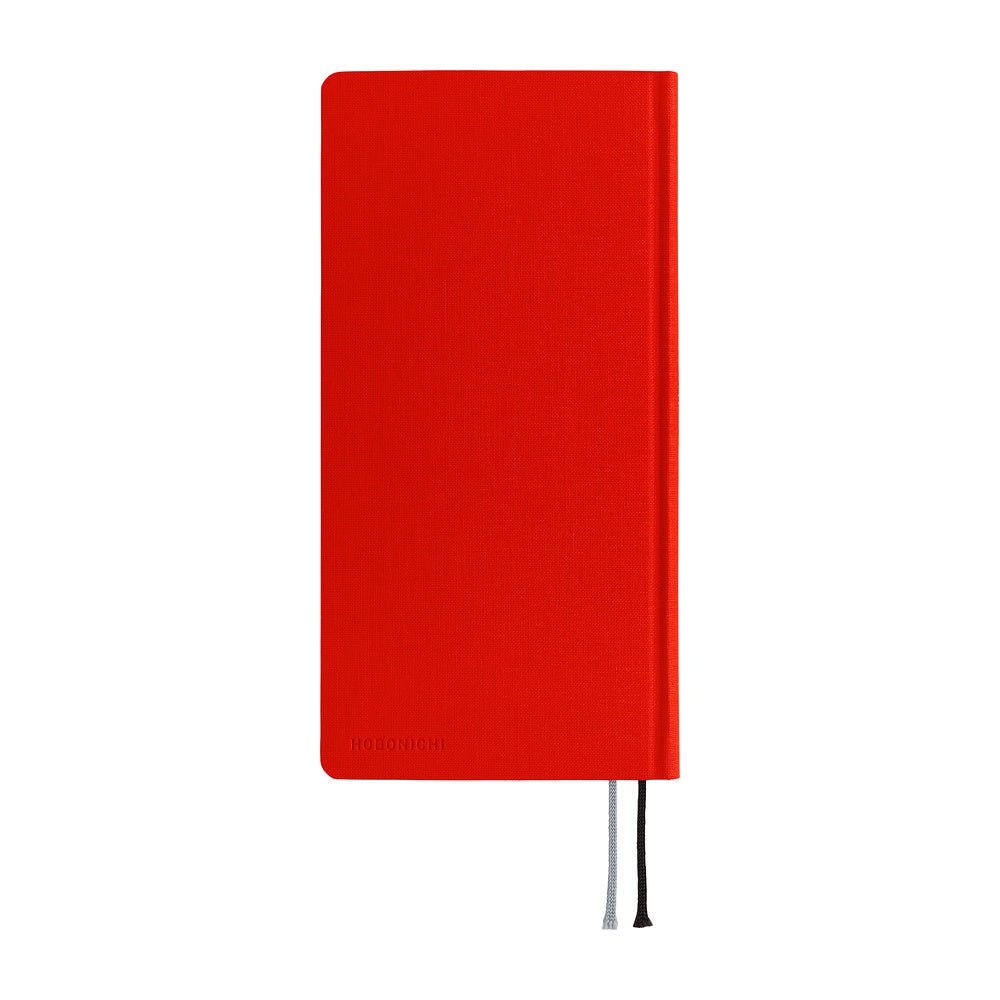 Agenda 2027 HOBONICHI Techo Weeks - Colors : Poppy Red - 