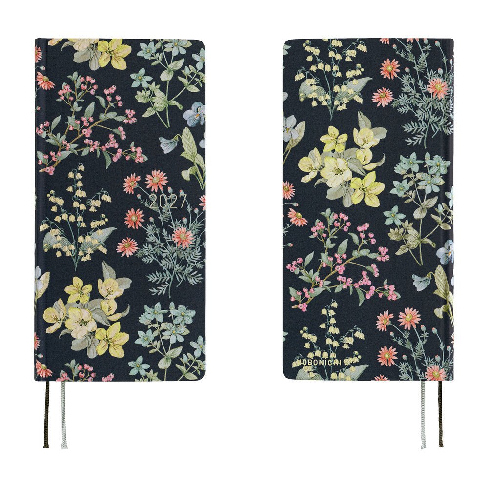 Agenda 2027 HOBONICHI Techo Weeks - Liberty Fabrics : Floral Remedy - 