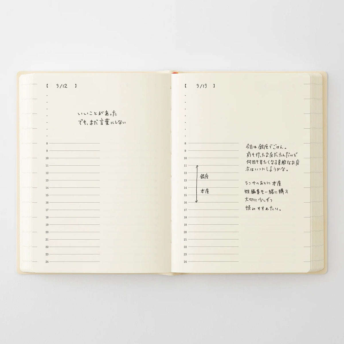 Agenda 2027 MD Notebook Diary 1 Day 1 Page - A6 - 4902805224918