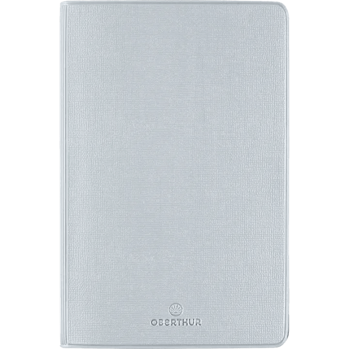 Agenda 2027 OBERTHUR Color Touch - 10 x 15 cm - Mensuel - Orientation horizontale - Gris - 3664447229966