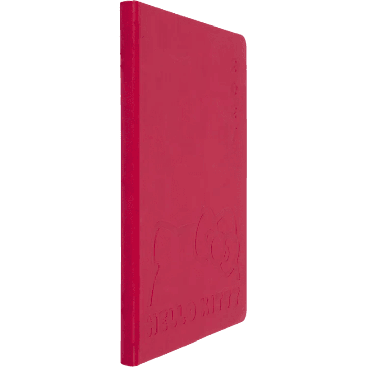 Agenda 2027 OBERTHUR Hello Kitty - 16 x 24 cm - 1 semaine sur 2 pages - Orientation verticale - Nœud - 3664447234809