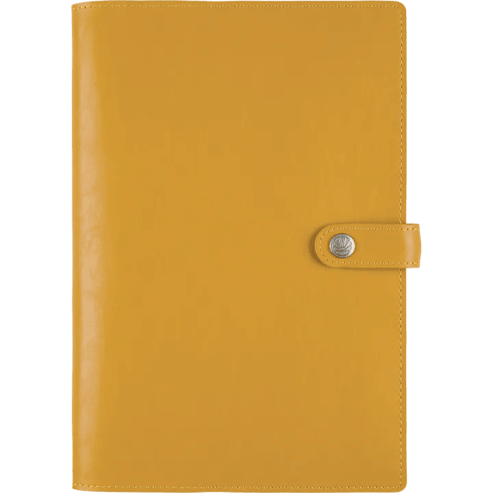 Agenda 2027 OBERTHUR Lady Kent - 16 x 24 cm - 1 semaine sur 2 pages - Orientation verticale - Safran - 3664447230733