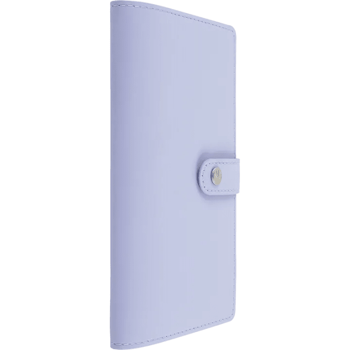 Agenda 2027 OBERTHUR Lady Kent - 9 x 16,5 cm - 1 semaine sur 2 pages - Orientation horizontale - Lilas - 3664447230764