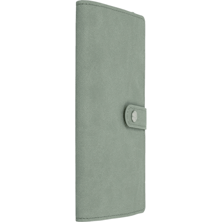 Agenda 2027 OBERTHUR Lady Kent - 9 x 16,5 cm - 1 semaine sur 2 pages - Orientation horizontale - Vert - 3664447230795