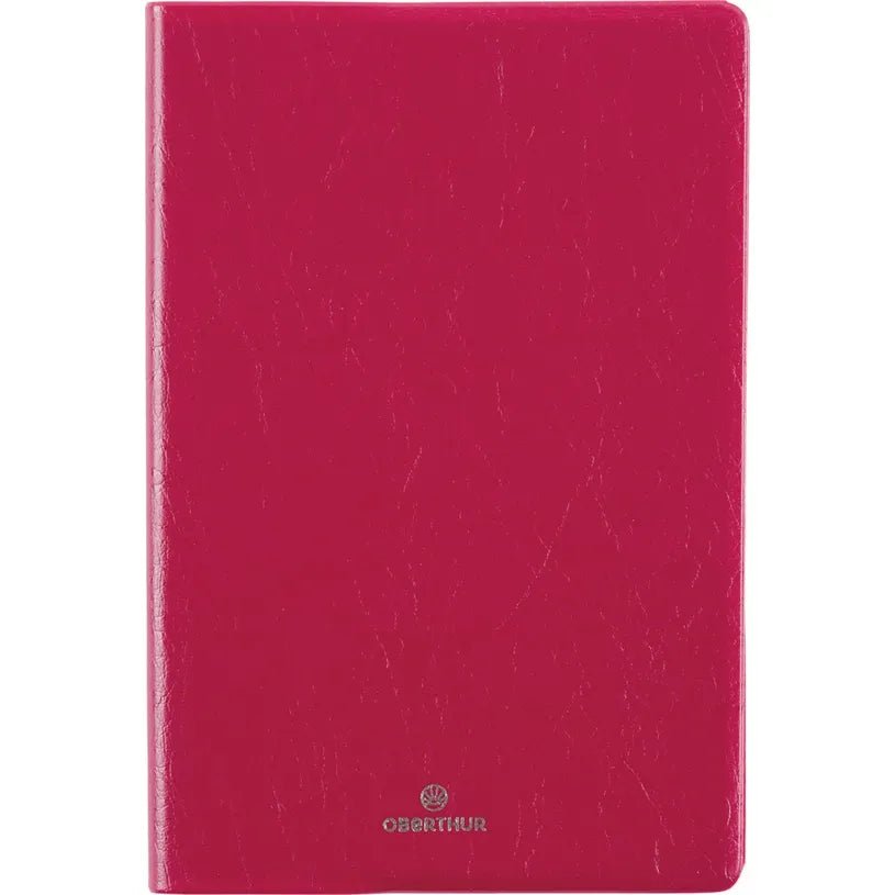 Agenda 2027 OBERTHUR Odessa - 10 x 15 cm - 1 semaine sur 2 pages - Orientation verticale - Bordeaux - 3664447229003