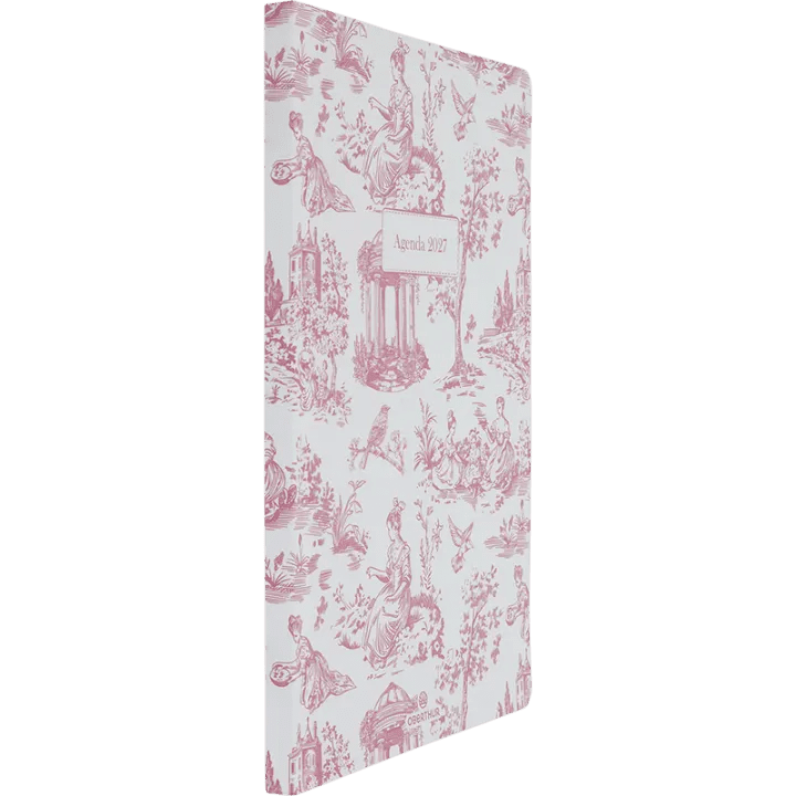 Agenda 2027 OBERTHUR Vienne - 16 x 24 cm - 1 semaine sur 2 pages - Orientation verticale - Bucolique - 3664447229560