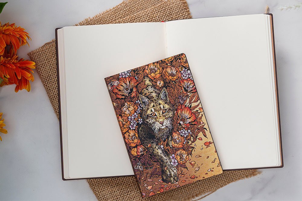 Agenda 2027 PAPERBLANKS L'Ascension du Lynx - 1 semaine sur 2 pages - Midi - Softcover - Vertical - 176p - 9780349721347