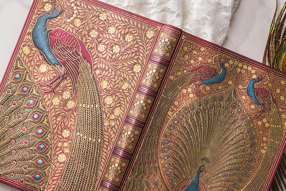 Agenda 2027 PAPERBLANKS Les Paons de Hafiz - 1 jour par page - Mini - Hardcover - 432p - 9780349720326