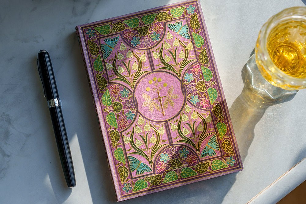 Agenda 2027 PAPERBLANKS Mimosa - 1 semaine sur 2 pages - Mini - Softcover - Horizontal - 176p - 9780349721163