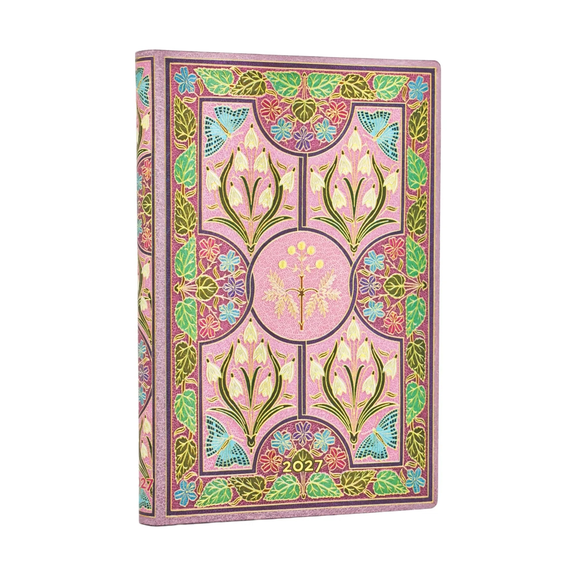 Agenda 2027 PAPERBLANKS Mimosa - 1 semaine sur 2 pages - Mini - Softcover - Horizontal - 176p - 9780349721163
