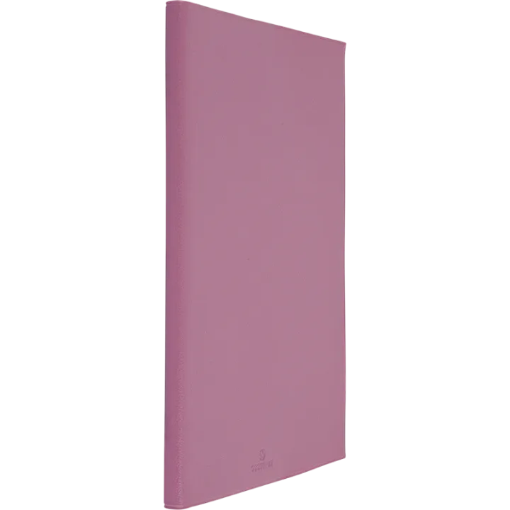 Agenda 2027 OBERTHUR Bristol - 16 x 24 cm - 1 semaine sur 2 pages - Orientation verticale - Rose